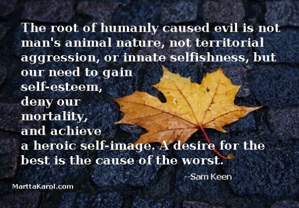 quote-sam-keen-the-root-of-humanly-caused-evil-on-image-autumn-leaf-on-bricks-